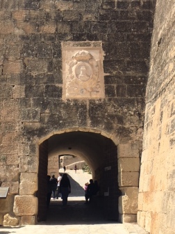 Santa Barbara Castle entrance - Alicante